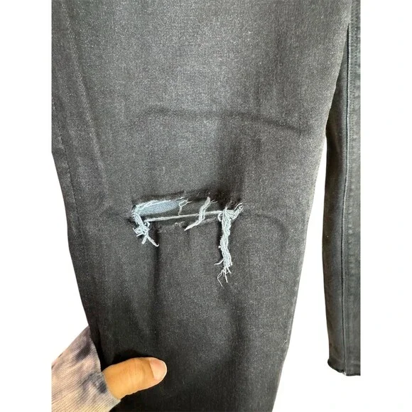 SPANX Jegging Jeans Womens Size L Black High Rise Pull-On Ankle Skinny - Picture 3 of 6